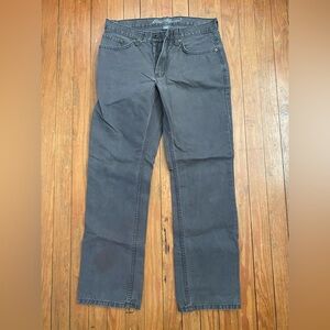 Eddie Bauer Mens Pants 30/30 Dark Gray